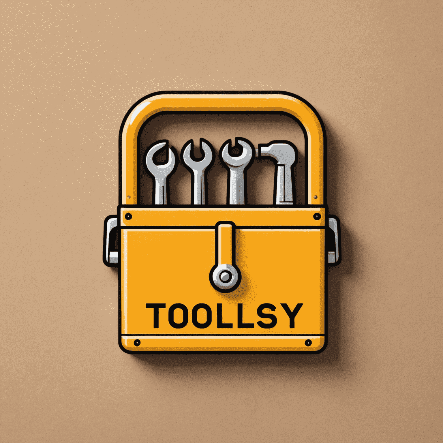 Toolsy logo - A modern, sleek design featuring a stylized toolbox icon next to the company name 'Toolsy' in a bold, sans-serif font
