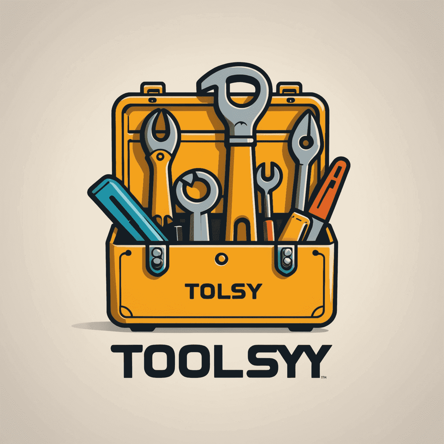Toolsy logo - A modern, sleek design featuring a stylized toolbox icon next to the company name 'Toolsy' in a bold, sans-serif font