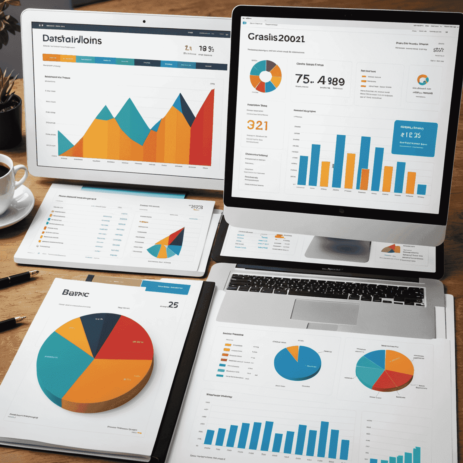 A collection of customizable financial reports and dashboards