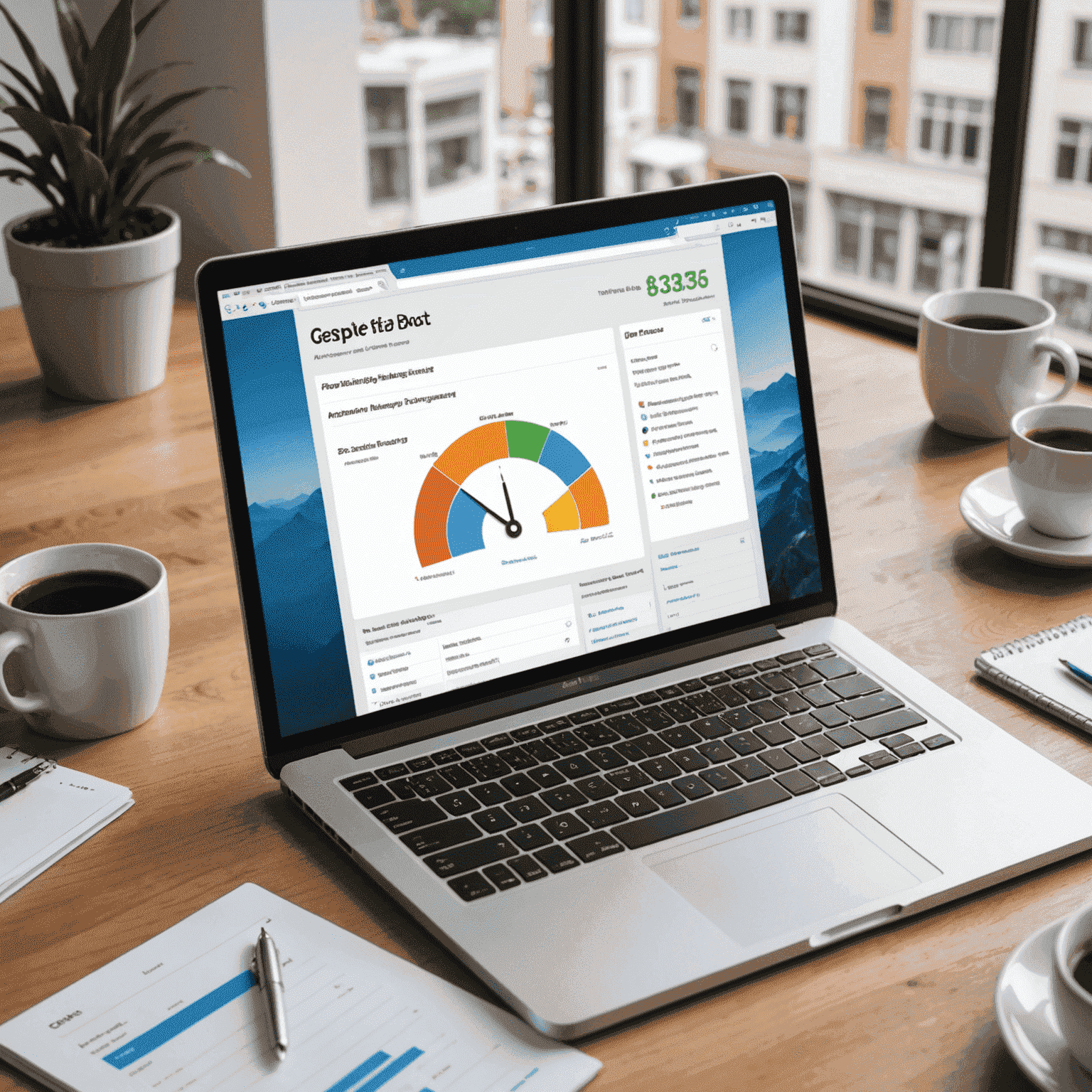 PPC advertising tool showing ad creation, keyword research, and budget management features